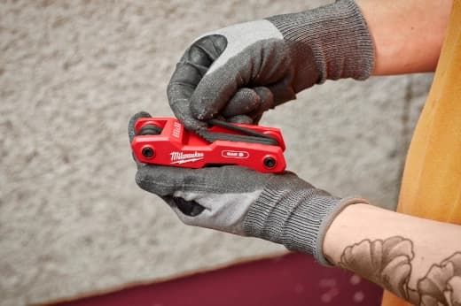 MKE 9PCS FOLDING HEX KEY SET - SAE