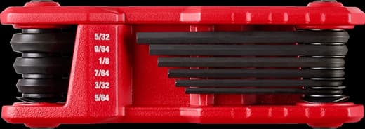 MKE 9PCS FOLDING HEX KEY SET - SAE