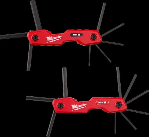 MKE 2PC 17-KEY FOLDING HEX KEY SET