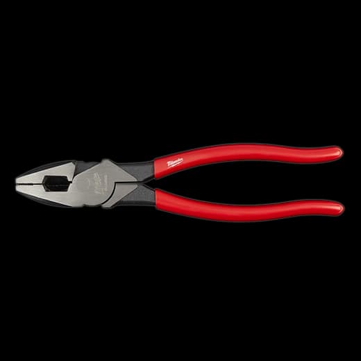 48-22-6502 - High-Leverage Lineman's Pliers with Thread Cleaner