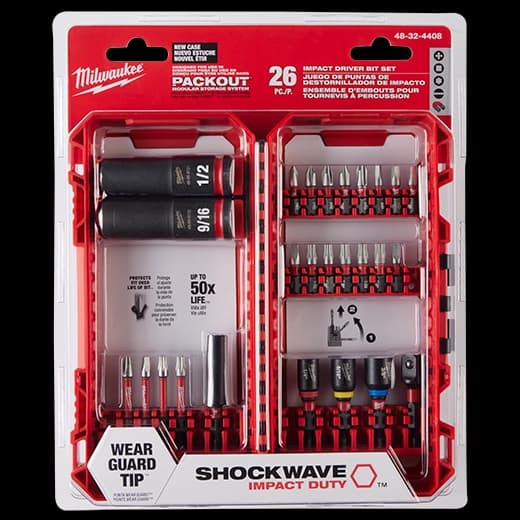 MKE IMPACT DRIVE & FASTEN SET 26PC