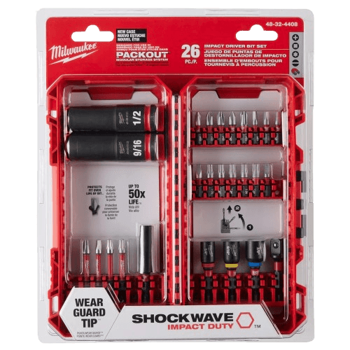 MKE IMPACT DRIVE & FASTEN SET 26PC