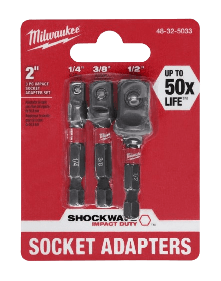 MKE IMPACT HEX SOCKET ADAPTER SET