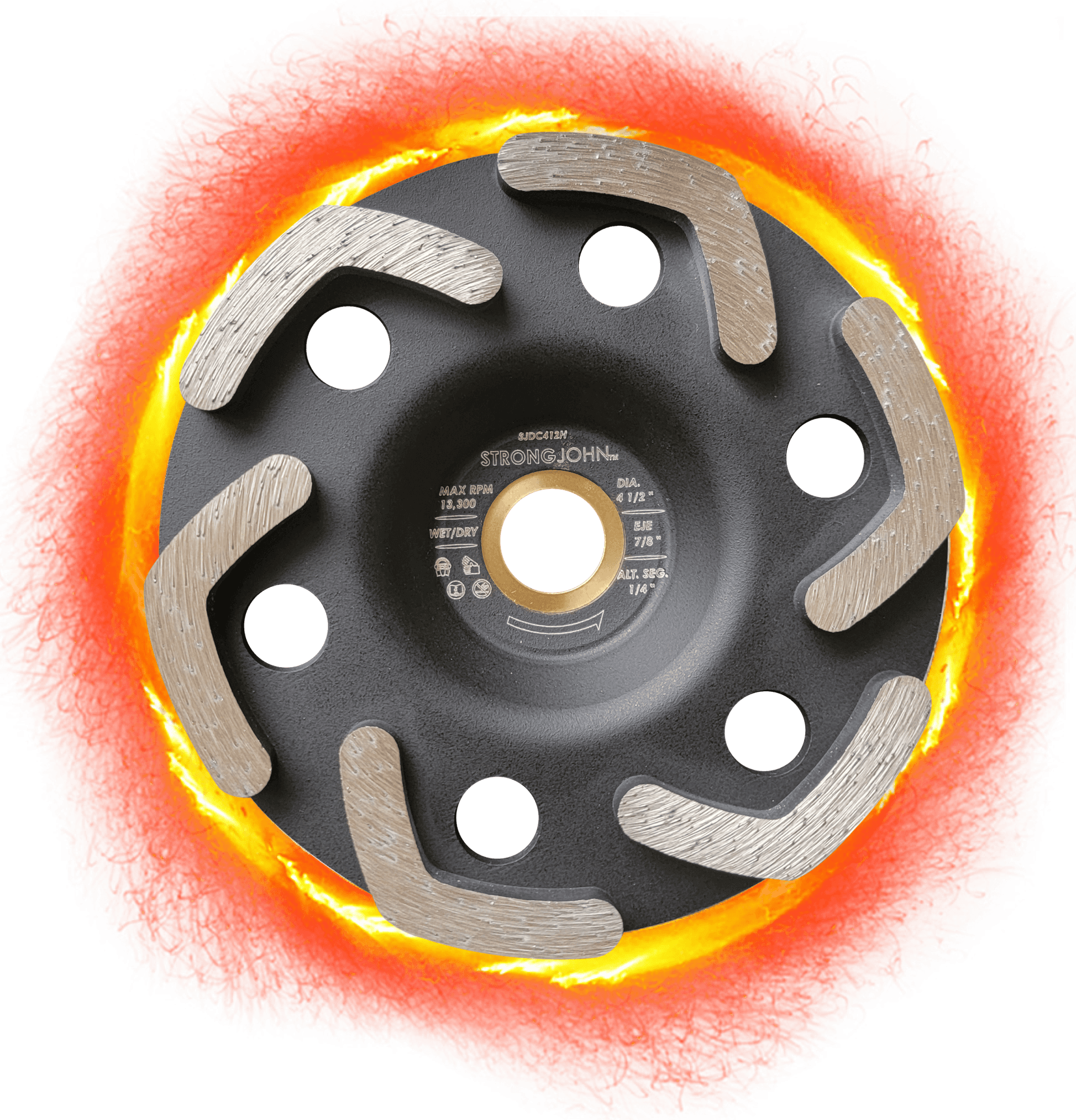 4.5" CONCRETE GRINDING - MED